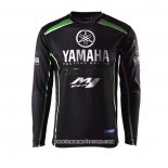 2020 Motocross Cyclisme T Shirt YAMAHA Manches Courtes Noir