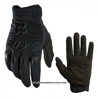 2021 Motocross Cyclisme FOX Gants Doigts Long Noir