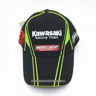 2020 Moto GP Cyclisme Kawasaki Casquette Noir