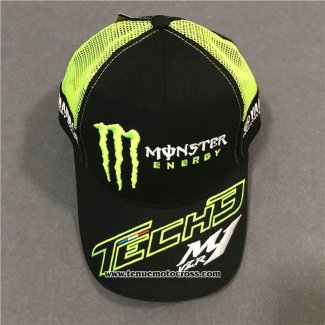 2020 Moto GP Cyclisme Monster Casquette Noir Jaune