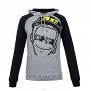 2020 Motocross Cyclisme Chandail VR 46 Manches Longues Gris