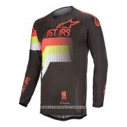 2020 Motocross Cyclisme Maillot Alpinestars Manches Longues Marron