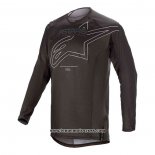 2020 Motocross Cyclisme Maillot Alpinestars Manches Longues Noir