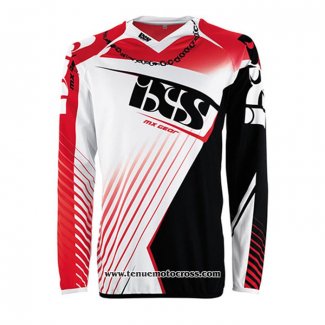 2020 Motocross Cyclisme Maillot IXS Manches Longues Rouge