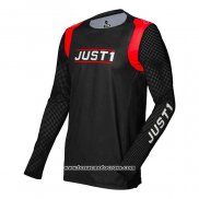 2020 Motocross Cyclisme Maillot Just 1 Manches Longues Noir