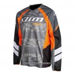 2020 Motocross Cyclisme Maillot Klim Manches Longues Gris