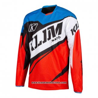 2020 Motocross Cyclisme Maillot Klim Manches Longues Rouge