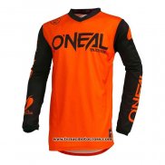 2020 Motocross Cyclisme Maillot Oneal Manches Longues Orange