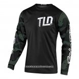 2020 Motocross Cyclisme Maillot TLD Manches Longues Noir