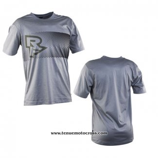 2020 Motocross Cyclisme T Shirt RF Manches Courtes Gris