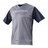 2020 Motocross Cyclisme T Shirt TLD Manches Courtes Gris