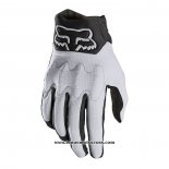 2021 Motocross Cyclisme FOX Gants Doigts Long Blanc