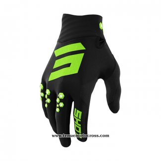 2021 Shot Motocross Cyclisme Gants Doigts Long Vert