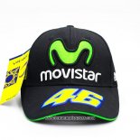 2020 Moto GP Cyclisme Movistar Casquette Noir