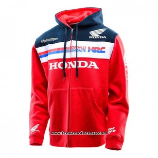 2020 Motocross Cyclisme Chandail Honda Manches Longues Rouge