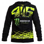 2020 Motocross Cyclisme Chandail Monster Manches Longues Noir Jaune