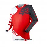 2020 Motocross Cyclisme Maillot FOX Manches Longues Rouge