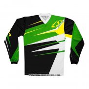 2020 Motocross Cyclisme Maillot Jopa Manches Longues Vert