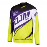 2020 Motocross Cyclisme Maillot Klim Manches Longues Jaune