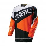 2020 Motocross Cyclisme Maillot Oneal Manches Longues Orange