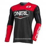 2020 Motocross Cyclisme Maillot Oneal Manches Longues Rouge