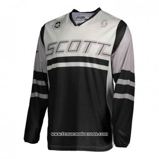 2020 Motocross Cyclisme Maillot Scott Manches Longues Noir