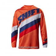 2020 Motocross Cyclisme Maillot Shift Manches Longues Orange