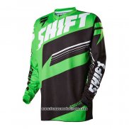 2020 Motocross Cyclisme Maillot Shift Manches Longues Vert