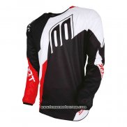 2020 Motocross Cyclisme Maillot Shot Manches Longues Noir Rouge