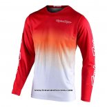 2020 Motocross Cyclisme Maillot TLD Manches Longues Rouge