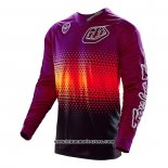 2020 Motocross Cyclisme Maillot TLD Manches Longues Violet