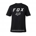 2020 Motocross Cyclisme T Shirt FOX Manches Courtes Noir