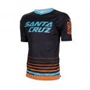 2020 Motocross Cyclisme T Shirt Santa Cruz Manches Courtes Noir