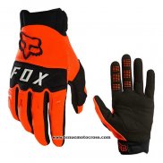 2021 Motocross Cyclisme FOX Gants Doigts Long Orange