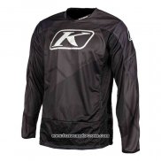 2021 Motocross Cyclisme Maillot Klim Manches Longues Noir