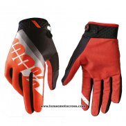 2020 Motocross Cyclisme 100 Gants Doigts Long Rouge