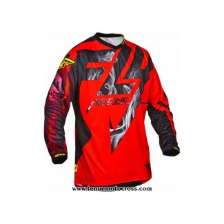 2020 Motocross Cyclisme Maillot FLY Manches Longues Rouge