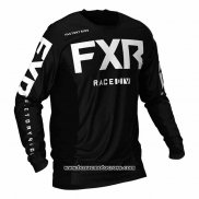 2020 Motocross Cyclisme Maillot FXR Manches Longues Noir