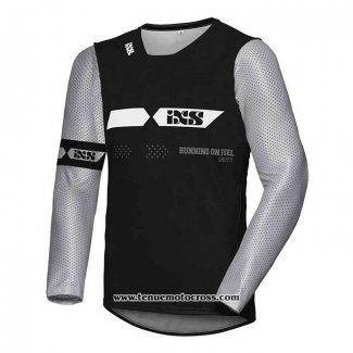 2020 Motocross Cyclisme Maillot IXS Manches Longues Noir