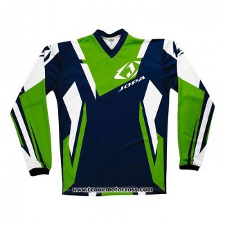 2020 Motocross Cyclisme Maillot Jopa Manches Longues Vert