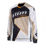 2020 Motocross Cyclisme Maillot Klim Manches Longues Marron