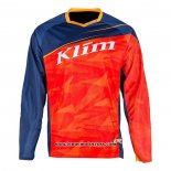 2020 Motocross Cyclisme Maillot Klim Manches Longues Rouge