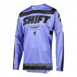 2020 Motocross Cyclisme Maillot Shift Manches Longues Violet