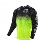 2020 Motocross Cyclisme Maillot TLD Manches Longues Jaune