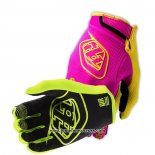 2020 Motocross Cyclisme TLD Gants Doigts Long Fuchsia