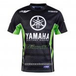 2020 Motocross Cyclisme T Shirt YAMAHA Manches Courtes Noir