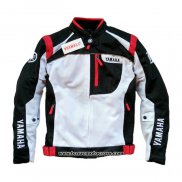 2020 Motocross Cyclisme Veste YAMAHA Manches Longues Blanc