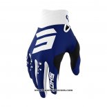 2021 Shot Motocross Cyclisme Gants Doigts Long Bleu