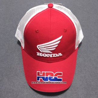 2020 Moto GP Cyclisme Honda Casquette Rouge Blanc