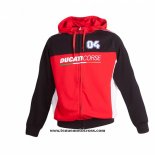 2020 Motocross Cyclisme Chandail Ducati Manches Longues Noir Rouge